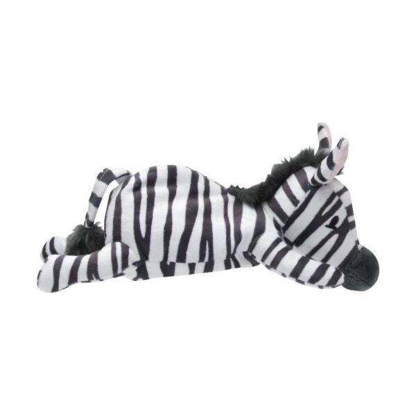 Bébé-jou Esel Zebra - Stofftier - Schwarz/Weiß 29x10x12,5 cm