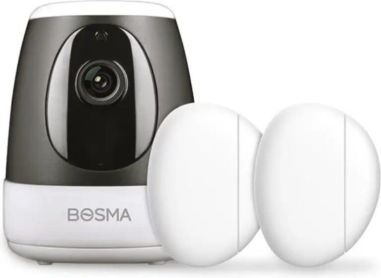 Bosma - XC-G-2DS - WiFi - Sicherheitsset mit Hub und Fenster-/Türsensoren - 1080P Full HD