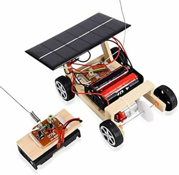 Diy Solar Fernbedienung Auto, Pädagogische Drahtlose Fernbedienung Spielzeug Kinder Montiert Solar Auto Set Solar Spielzeug