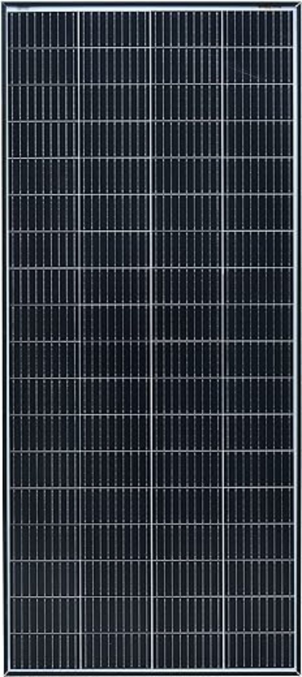 enjoy solar PERC Mono 200W 12V Solarpanel Solarmodul Photovoltaikmodul, Monokristalline Solarzelle PERC Technologie, ideal für Wohnmobil, Gartenhäuse, Boot