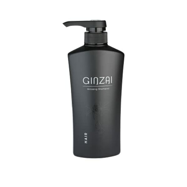 GINZAI – Haar Shampoo 500ml mit Ginseng – koreanische Kosmetik zur Stärkung der Haarwurzeln – Feuchtigkeitspflege, Haarspülung für glänzendes Haar- Haarkur- Pflegeprodukt