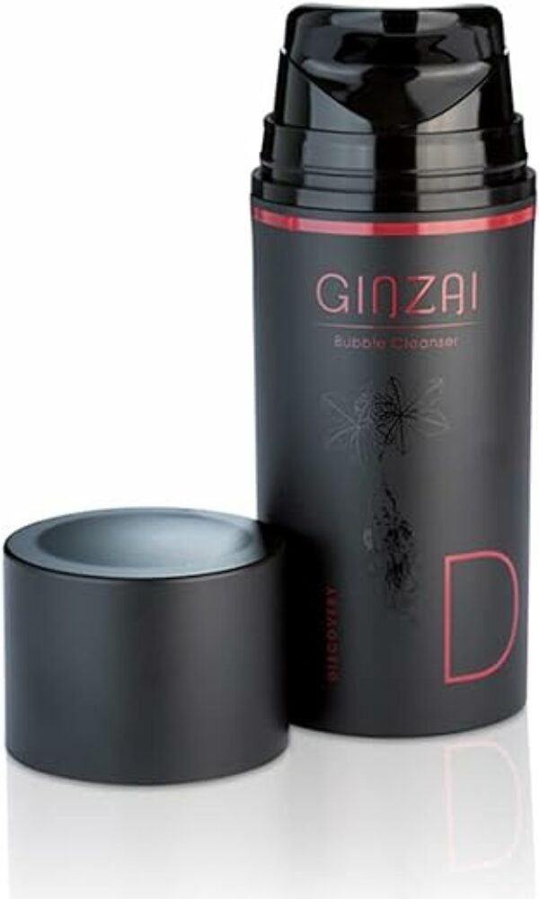 GINZAI – Magischer Reinigungsschaum 100ml mit Ginseng – koreanische Kosmetik gegen Hautunreinheiten - Magic Foam Gesichtsreinigung und Gesichtspflege - Make up Entferner für porentiefe Reinigung
