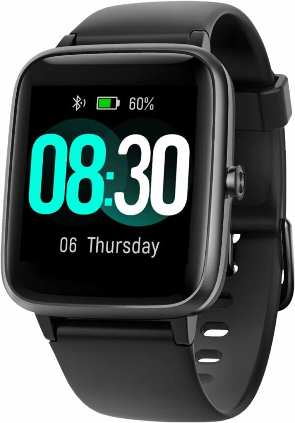 GRV Smartwatch für Damen Herren Fitnessuhr mit Herzfrequenzmessung,Schrittzähler,Schlafmonitor,Multi Trainingsmodi