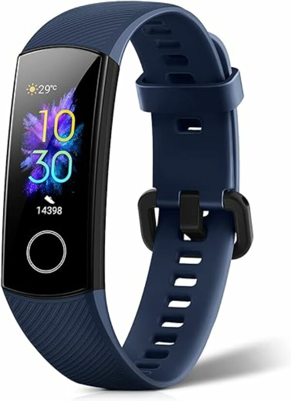 HONOR Band 5 Smartwatch Armband mit Pulsmesser,Wasserdicht IP68 ， Schlafmonitor Fitness Tracker Blau