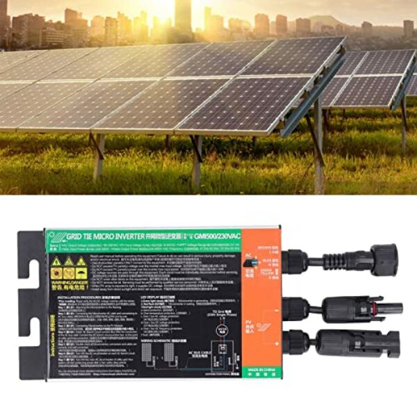 Jadeshay 500W Solar Micro Inverter 230V Grid Connected Sine Waving IP55 0.2 Bis 1.6KW Solar Inverter aus Aluminiumlegierung