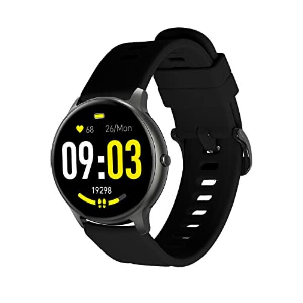 kwmobile Ersatzarmband kompatibel mit AGPTEK LW11 Armband - Fitnesstracker Band aus Silikon in Schwarz