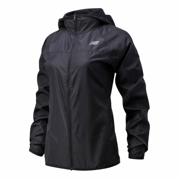 New Balance Windcheater 2.0 Laufjacke Damen - Schwarz, Größe L