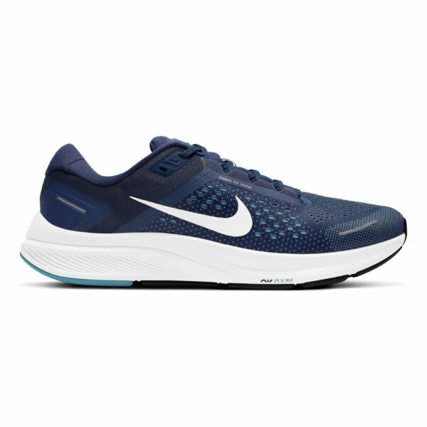 Nike Air Zoom Structure 23 Stabilitätsschuh Herren - Blau, Weiß, Größe 41