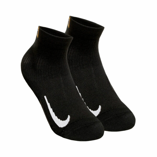 Nike Court Multiplier Max Sportsocken 2er Pack - Schwarz, Weiß, Größe 34-38