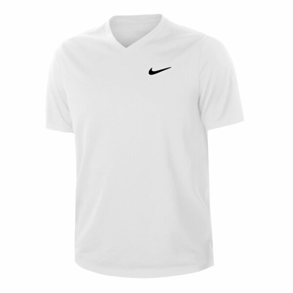 Nike Court Victory Dry T-Shirt Herren - Weiß, Größe S