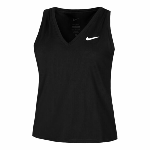 Nike Court Victory Tank-Top Damen - Schwarz, Größe L