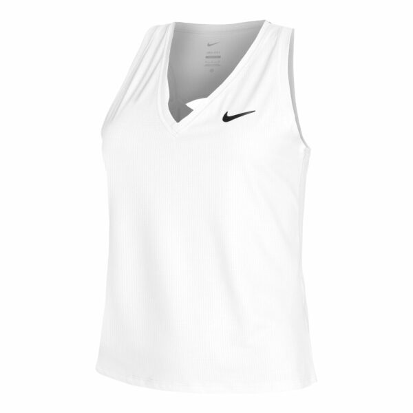 Nike Court Victory Tank-Top Damen - Weiß, Größe L