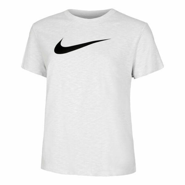 Nike Dry Training T-Shirt Damen - Weiß, Schwarz, Größe XL