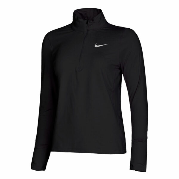 Nike Element Longsleeve Damen - Schwarz, Größe L