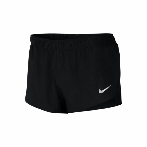 Nike Fast 2in Shorts Herren - Schwarz, Silber, Größe XL