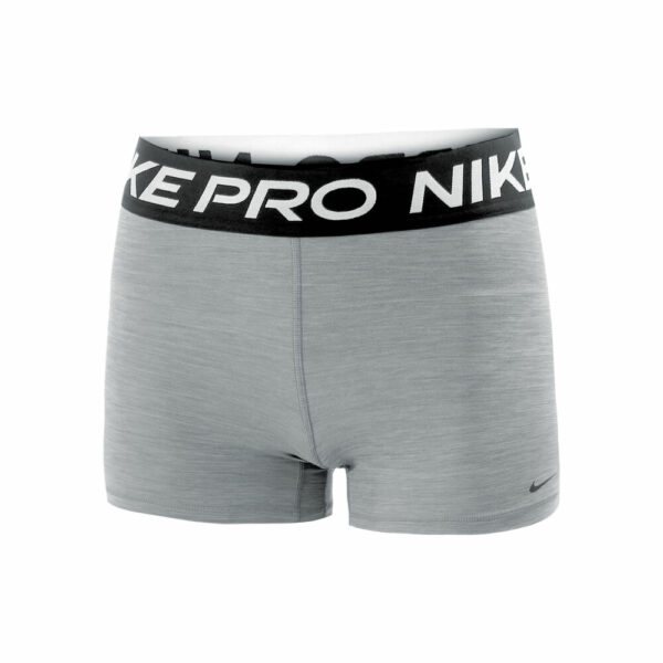 Nike Pro 3in Shorts Damen - Grau, Schwarz, Größe XL