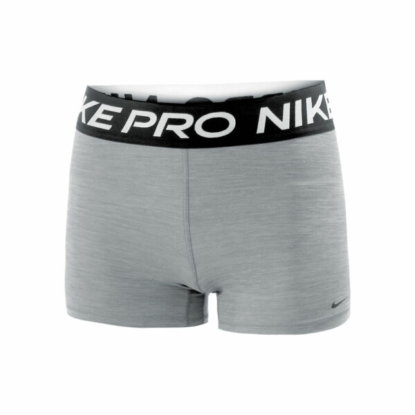 Nike Pro 3in Shorts Damen - Grau, Schwarz, Größe XXL