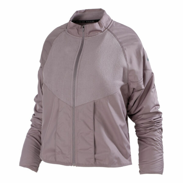 Nike Run Mid Sweatjacke Damen - Flieder, Größe L