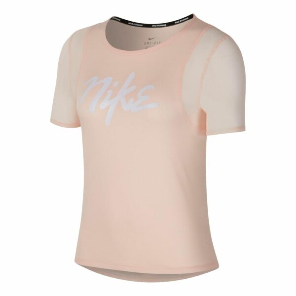 Nike Runway T-Shirt Damen - Apricot, Weiß, Größe M