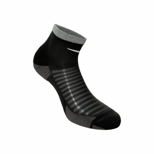 Nike Spark Cushioned Ankle Running Laufsocken - Schwarz, Grau, Größe 38.5-40.5