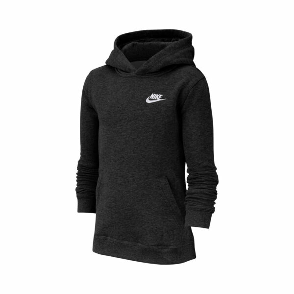 Nike Sportswear Hoody Jungen - Schwarz, Weiß, Größe M