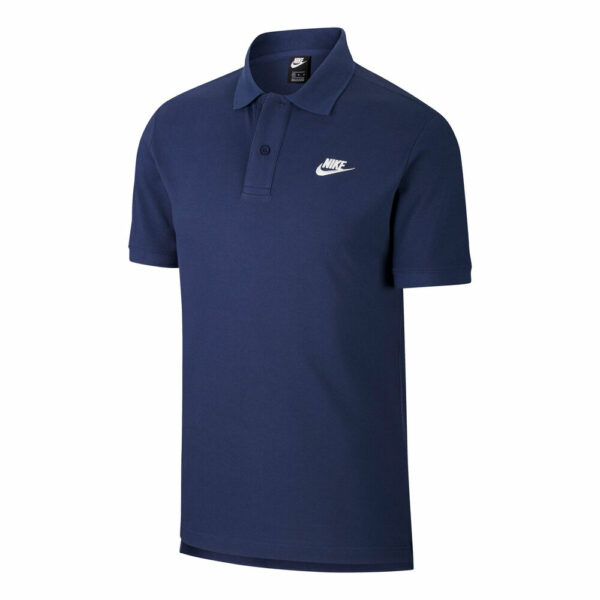 Nike Sportswear Matchup Polo Herren - Dunkelblau, Weiß, Größe M