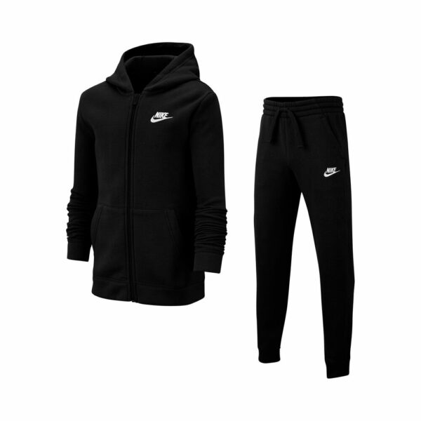 Nike Sportswear Trainingsanzug Jungen - Schwarz, Weiß, Größe S