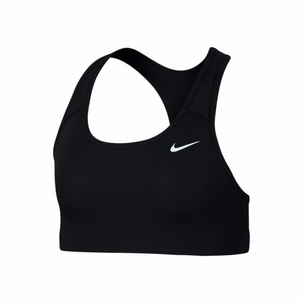 Nike Swoosh Sport-BH Mädchen - Schwarz, Weiß, Größe XL