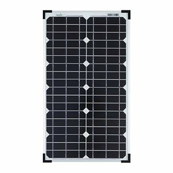 Offgridtec 30W Solarmodul Mono 12V - Solarpanel/Solarzelle/Photovoltaikmodul