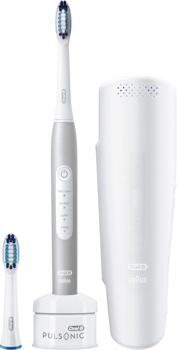 Oral-B Pulsonic Slim Luxe 4200 - Travel Edition Platinum - Elektrische Zahnbürste