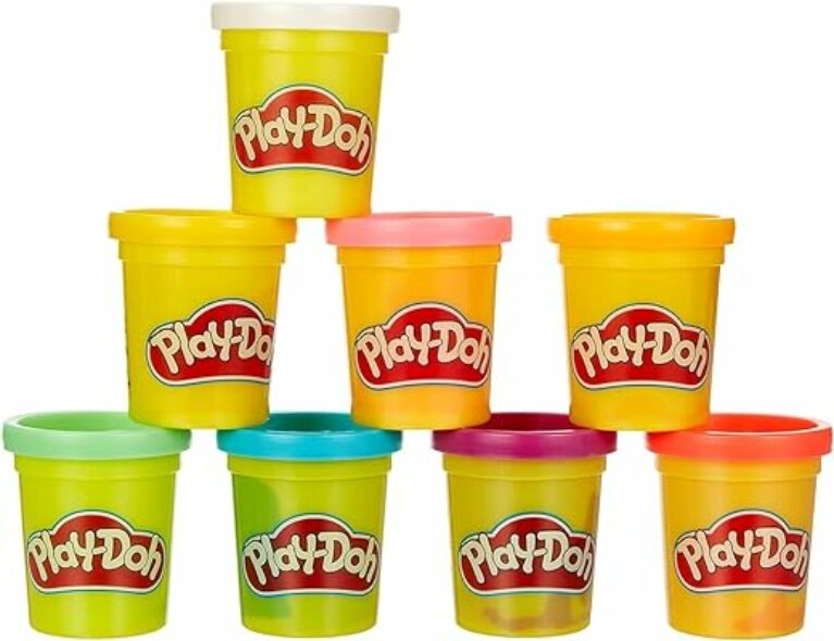 PlayDoh E5044EU4 8er Pack, Knete in Regenbogen Farben, für fantasievolles und kreatives Spielen, bunt