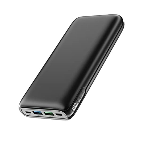 Powerbank 26800 mAh Externer Akku - Bilivein 20W PD Externer Akku USB C Power Bank mit Power Delivery Schnellladefunktion Tragbares Ladegerät für Mobiltelefone und Tablets