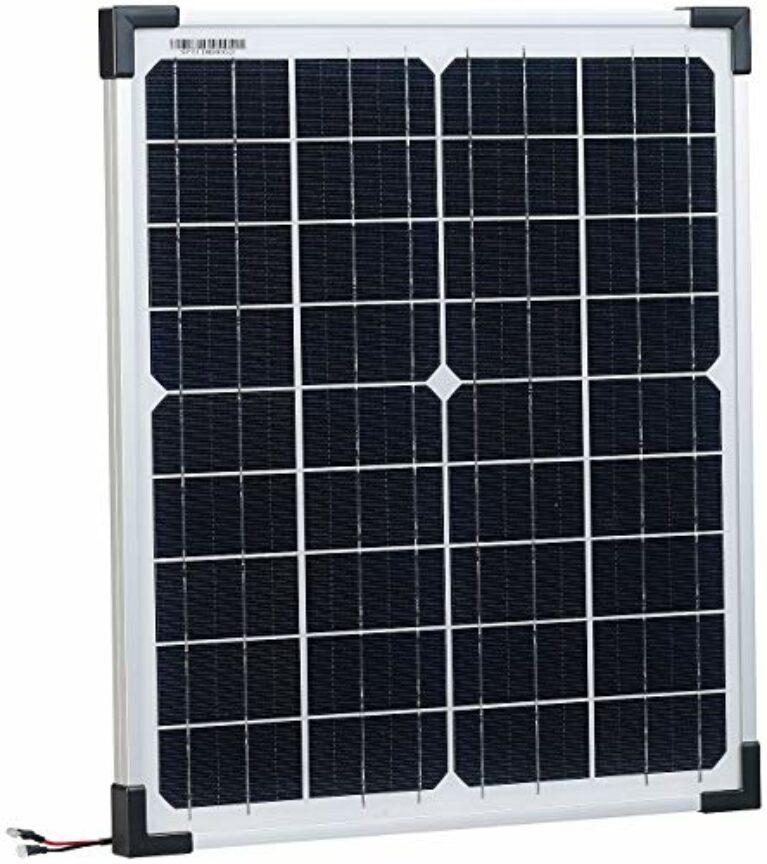 revolt Mobile Solaranlage: Mobiles Solarpanel mit monokristallinen Solarzellen, 20 Watt (Mobile Solar Panel, Mobiles Solarmodul, Solarladeregler)