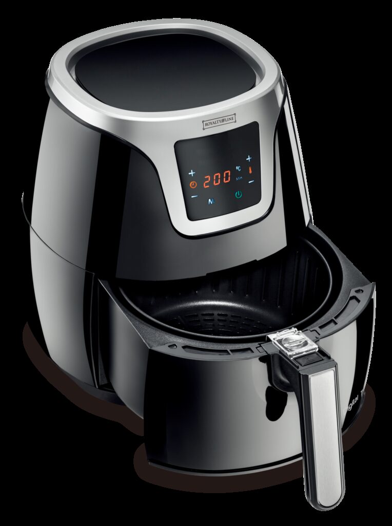 Royalty Line Digital Airfryer - 1500W - 5L - Schwarz