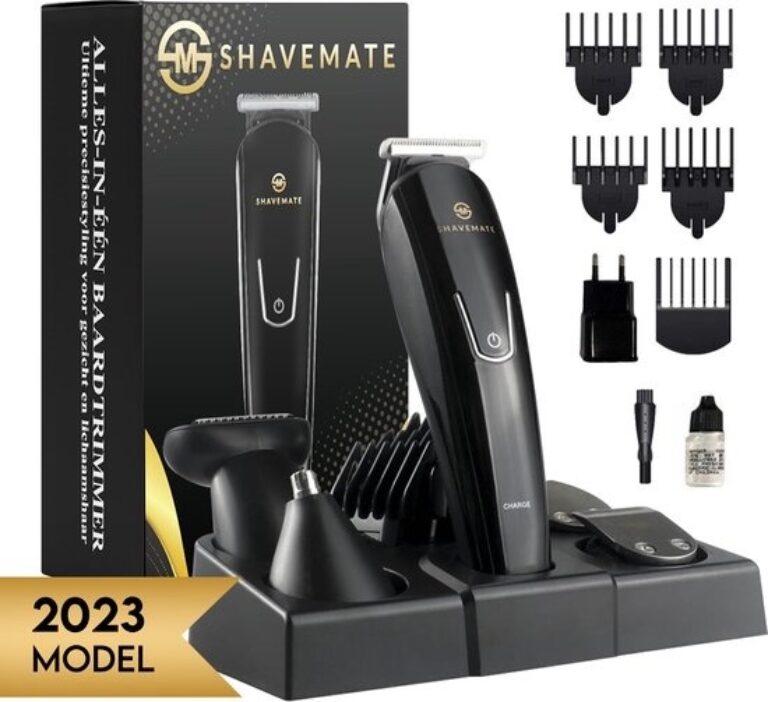 ShaveMate 5-in-1 Bartschneider - Haarschneider für Männer - Haarschneider Set - Kabellos - Wasserdicht