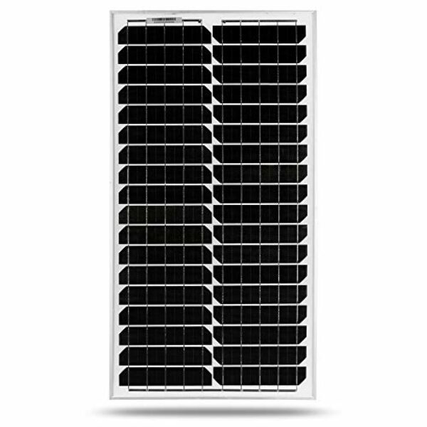 Solarmodule Monokristallin Solarpanel Solarzelle Photovoltaik Solar PV Mono, Wattzahl:30W