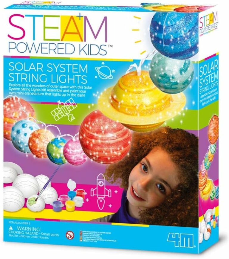 STEAM Powered Kids - Solar System String Lights