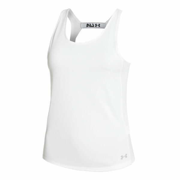 Under Armour Fly By Tank-Top Damen - Weiß, Größe L