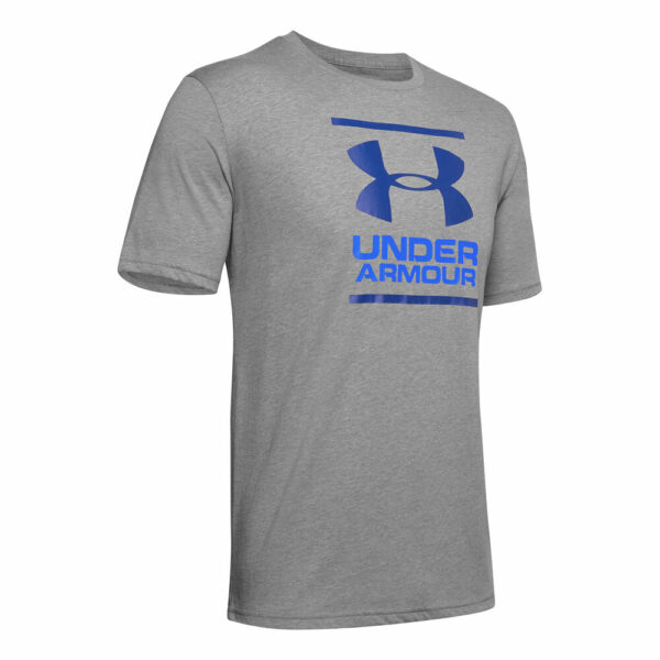 Under Armour GL Foundation T-Shirt Herren - Grau, Dunkelblau, Größe S