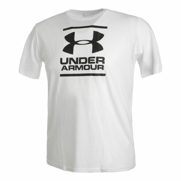 Under Armour GL Foundation T-Shirt Herren - Weiß, Schwarz, Größe L