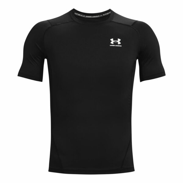 Under Armour Heatgear Armour T-Shirt Herren - Schwarz, Weiß, Größe XL