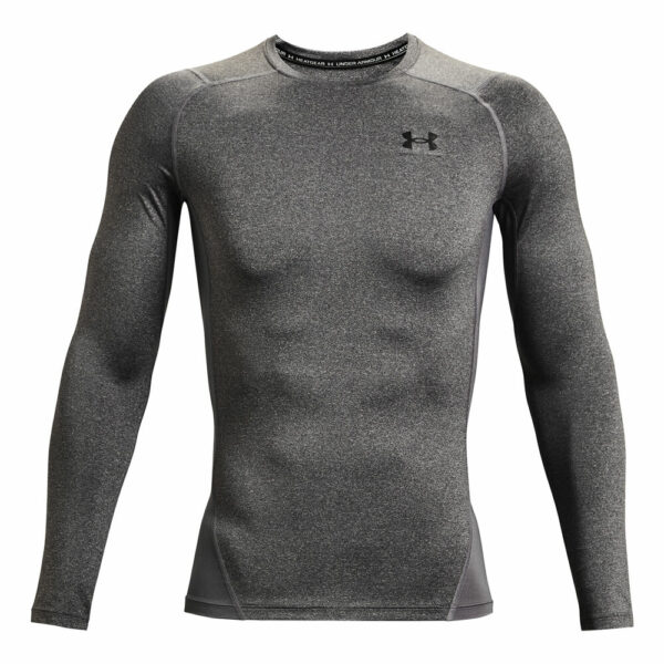 Under Armour Heatgear Comp Longsleeve Herren - Anthrazit, Schwarz, Größe S