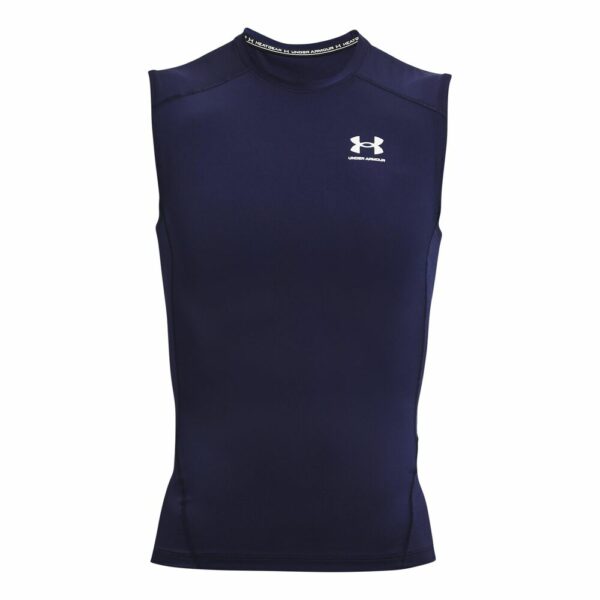 Under Armour Heatgear Comp Tank-Top Herren - Dunkelblau, Weiß, Größe S