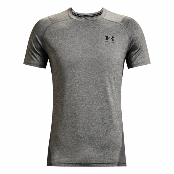 Under Armour Heatgear Fitted T-Shirt Herren - Grau, Größe S