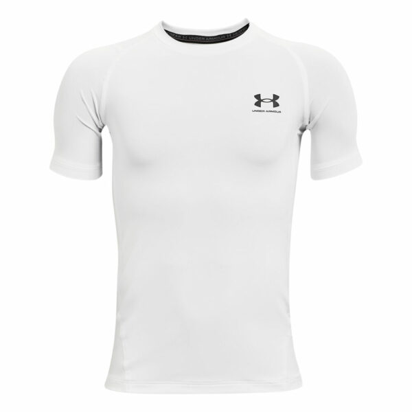 Under Armour Heatgear T-Shirt Jungen - Weiß, Größe XS