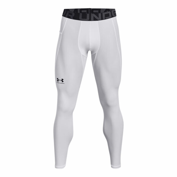 Under Armour Heatgear Tight Herren - Weiß, Schwarz, Größe M