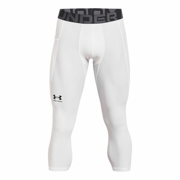 Under Armour Heatgear Tight Herren - Weiß, Schwarz, Größe S