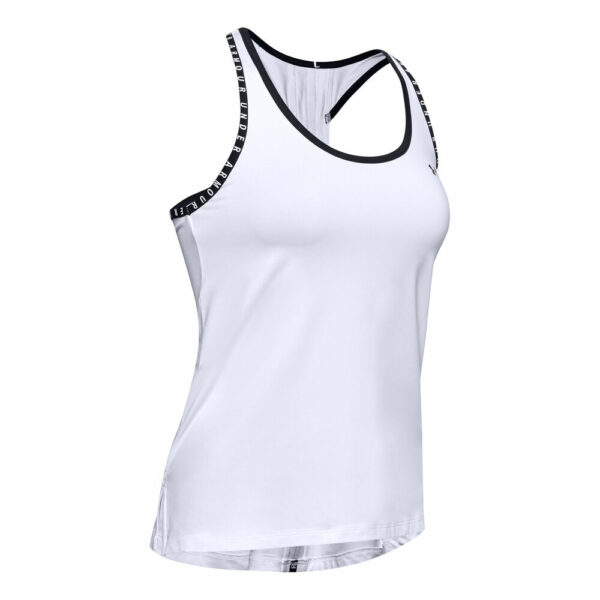 Under Armour Knockout Tank-Top Damen - Weiß, Schwarz, Größe L