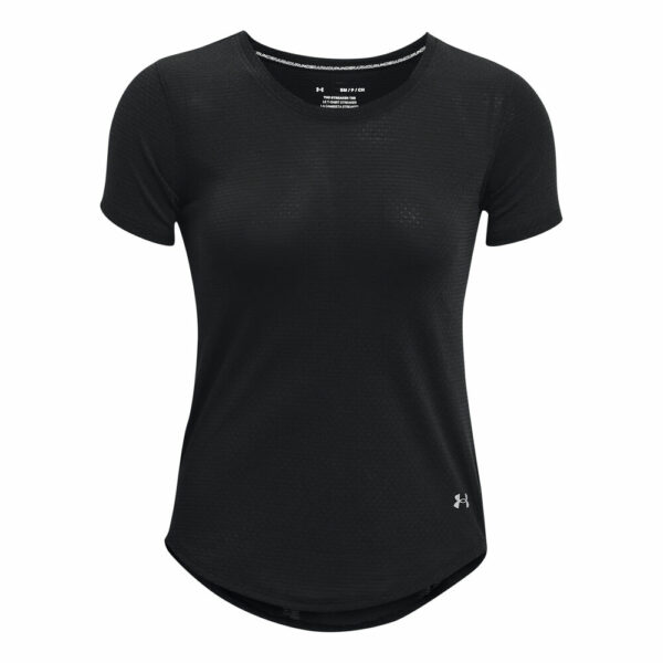 Under Armour Launch 3.0 STORM Laufshirt Damen - Schwarz, Größe L