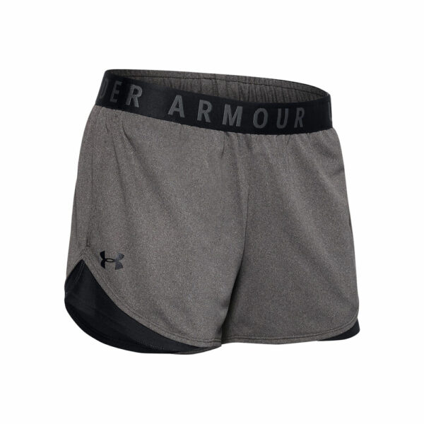 Under Armour Play Up 3.0 Shorts Damen - Dunkelgrau, Schwarz, Größe XS